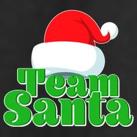 Christmas Team Santa 7 Panel Mesh Trucker Snapback Hat