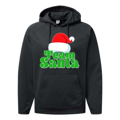 Christmas Team Santa Performance Fleece Hoodie