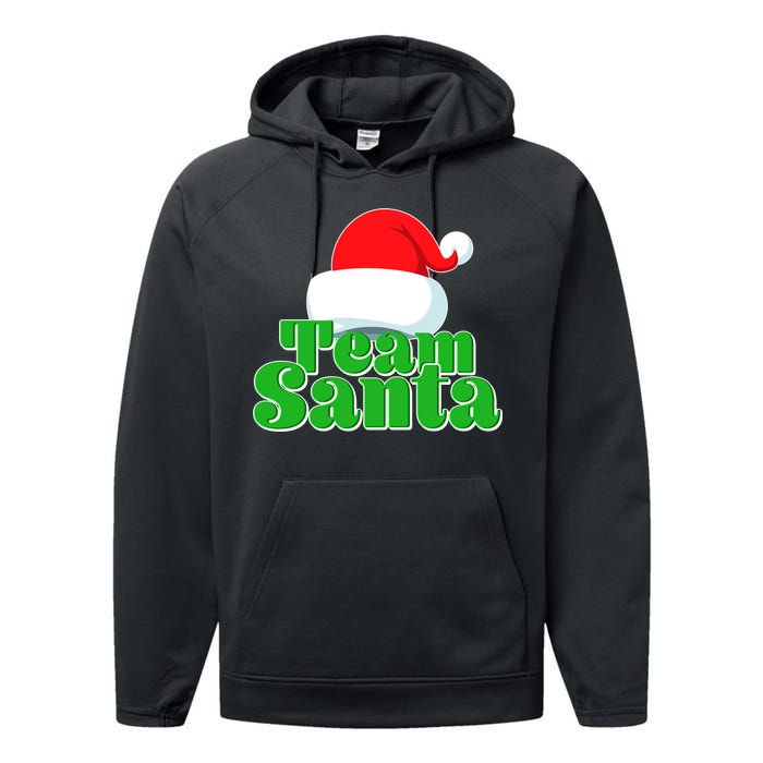 Christmas Team Santa Performance Fleece Hoodie