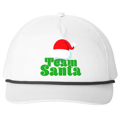 Christmas Team Santa Snapback Five-Panel Rope Hat