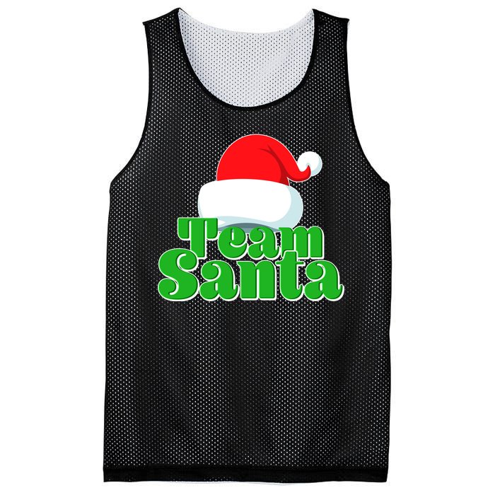 Christmas Team Santa Mesh Reversible Basketball Jersey Tank