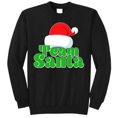 Christmas Team Santa Tall Sweatshirt