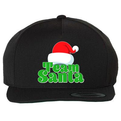 Christmas Team Santa Wool Snapback Cap