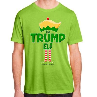 Christmas The Trump Elf  Funny Adult ChromaSoft Performance T-Shirt