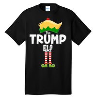 Christmas The Trump Elf  Funny Tall T-Shirt