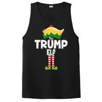 Christmas The Trump Elf  Funny PosiCharge Competitor Tank