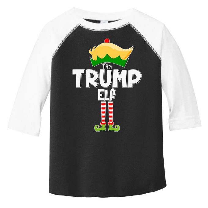 Christmas The Trump Elf  Funny Toddler Fine Jersey T-Shirt