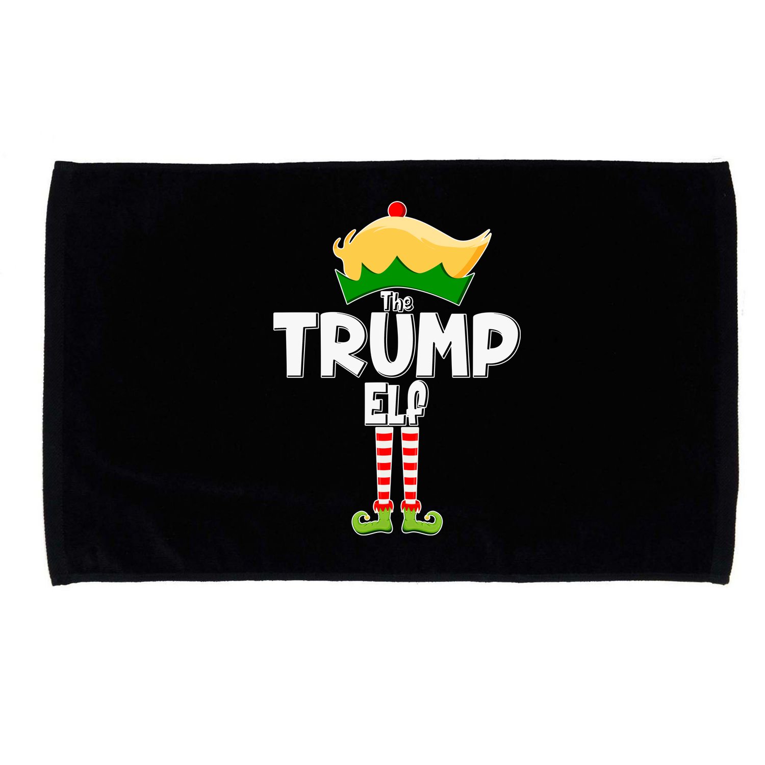 Christmas The Trump Elf  Funny Microfiber Hand Towel