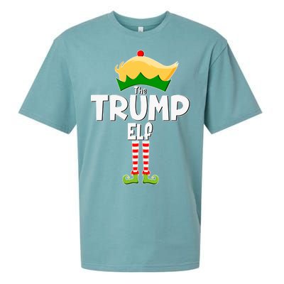 Christmas The Trump Elf  Funny Sueded Cloud Jersey T-Shirt