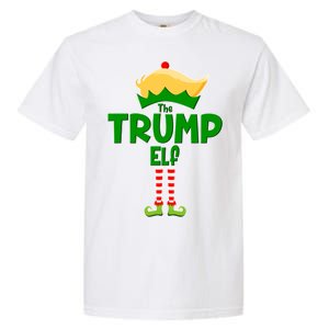 Christmas The Trump Elf  Funny Garment-Dyed Heavyweight T-Shirt