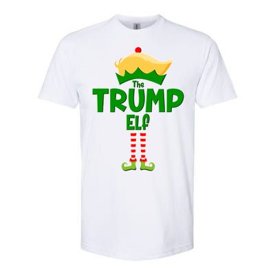 Christmas The Trump Elf  Funny Softstyle CVC T-Shirt