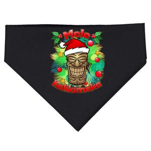 Christmas Tiki Mele Kalikimaka USA-Made Doggie Bandana