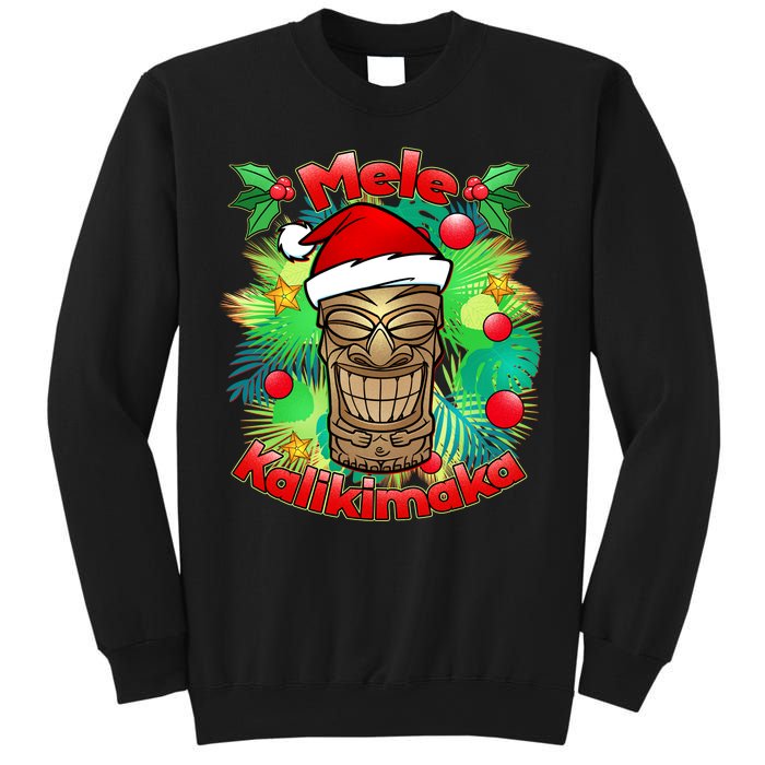 Christmas Tiki Mele Kalikimaka Sweatshirt