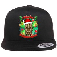 Christmas Tiki Mele Kalikimaka Flatbill Hat