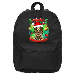 Christmas Tiki Mele Kalikimaka 16 in Basic Backpack