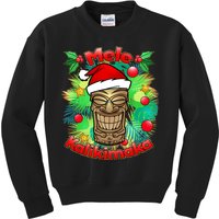 Christmas Tiki Mele Kalikimaka Kids Sweatshirt