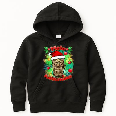Christmas Tiki Mele Kalikimaka Kids Hoodie