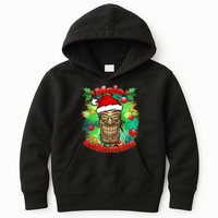 Christmas Tiki Mele Kalikimaka Kids Hoodie