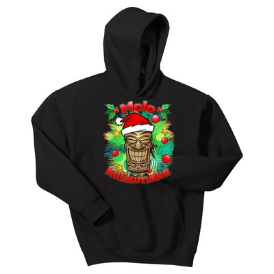 Christmas Tiki Mele Kalikimaka Kids Hoodie