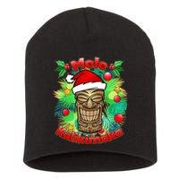 Christmas Tiki Mele Kalikimaka Short Acrylic Beanie