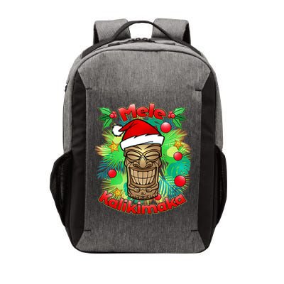 Christmas Tiki Mele Kalikimaka Vector Backpack