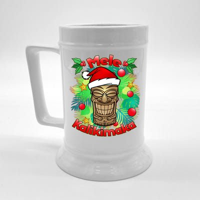 Christmas Tiki Mele Kalikimaka Beer Stein