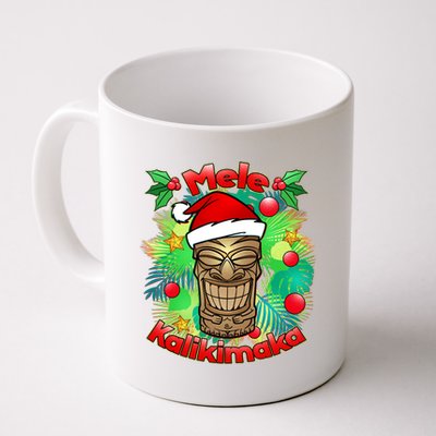 Christmas Tiki Mele Kalikimaka Coffee Mug