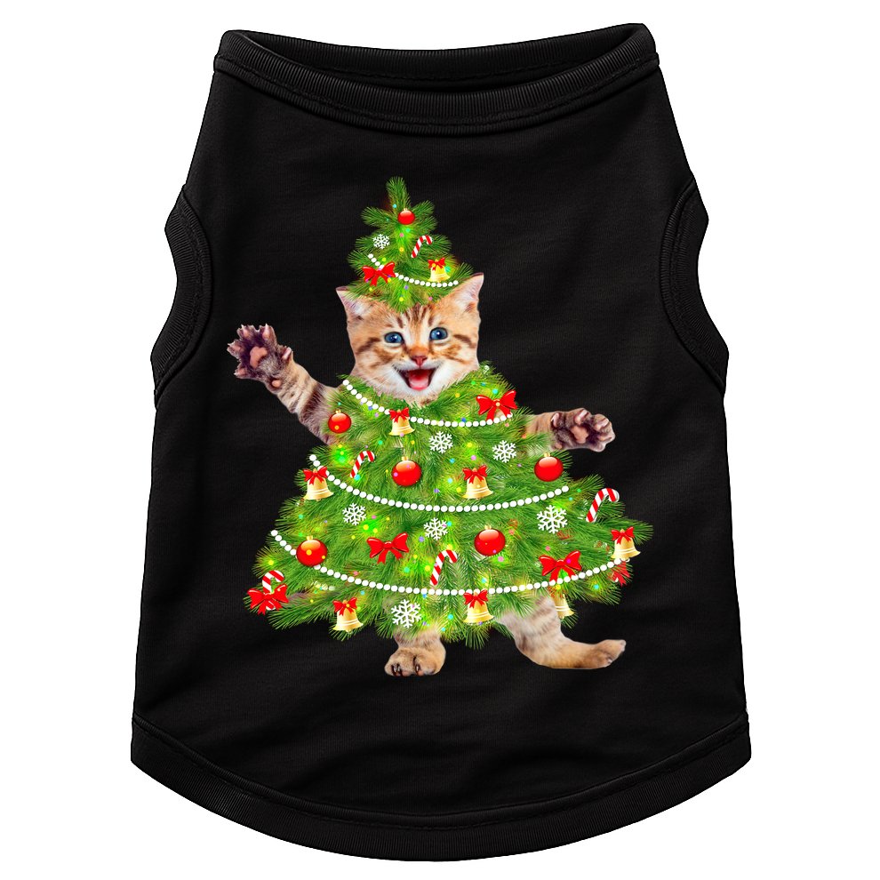 Christmas Tree Kitten Doggie Tank