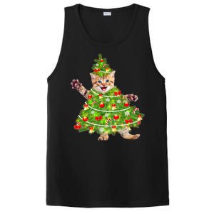 Christmas Tree Kitten PosiCharge Competitor Tank