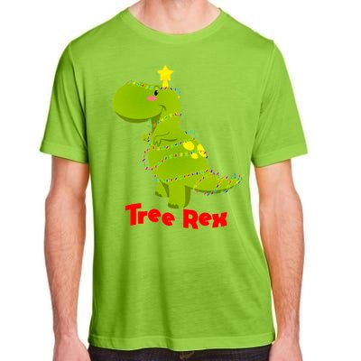 Christmas Tree Rex Adult ChromaSoft Performance T-Shirt