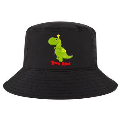 Christmas Tree Rex Cool Comfort Performance Bucket Hat