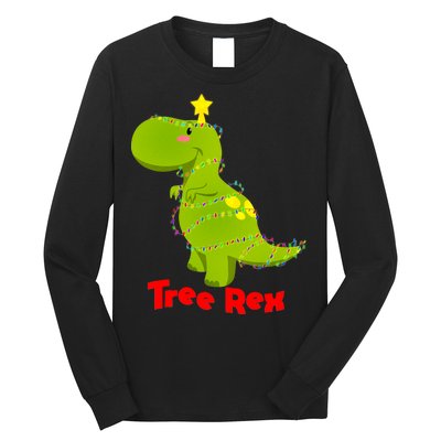 Christmas Tree Rex Long Sleeve Shirt