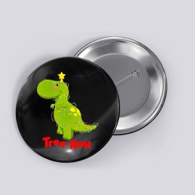 Christmas Tree Rex Button