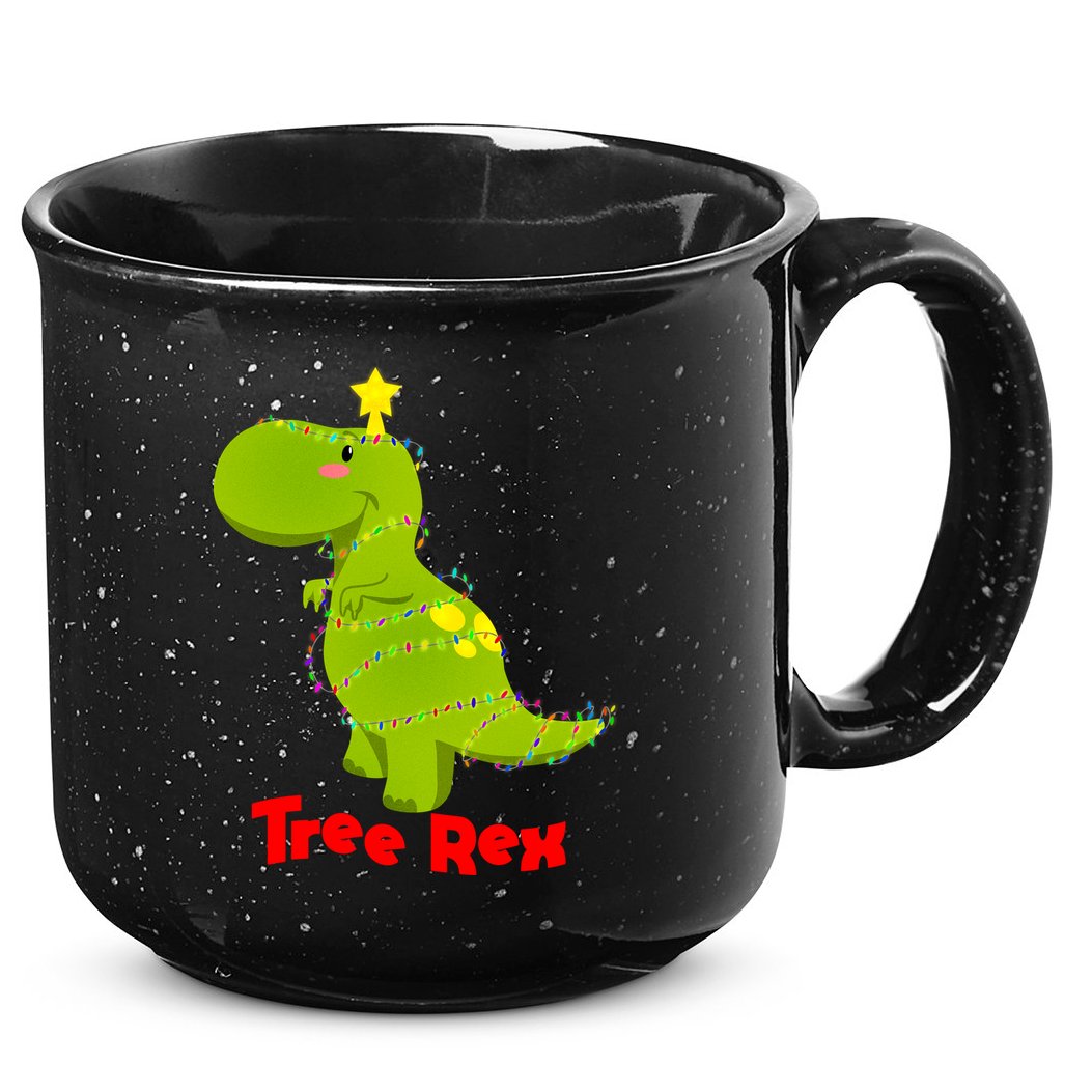 Christmas Tree Rex 15oz Campfire Ceramic Mug
