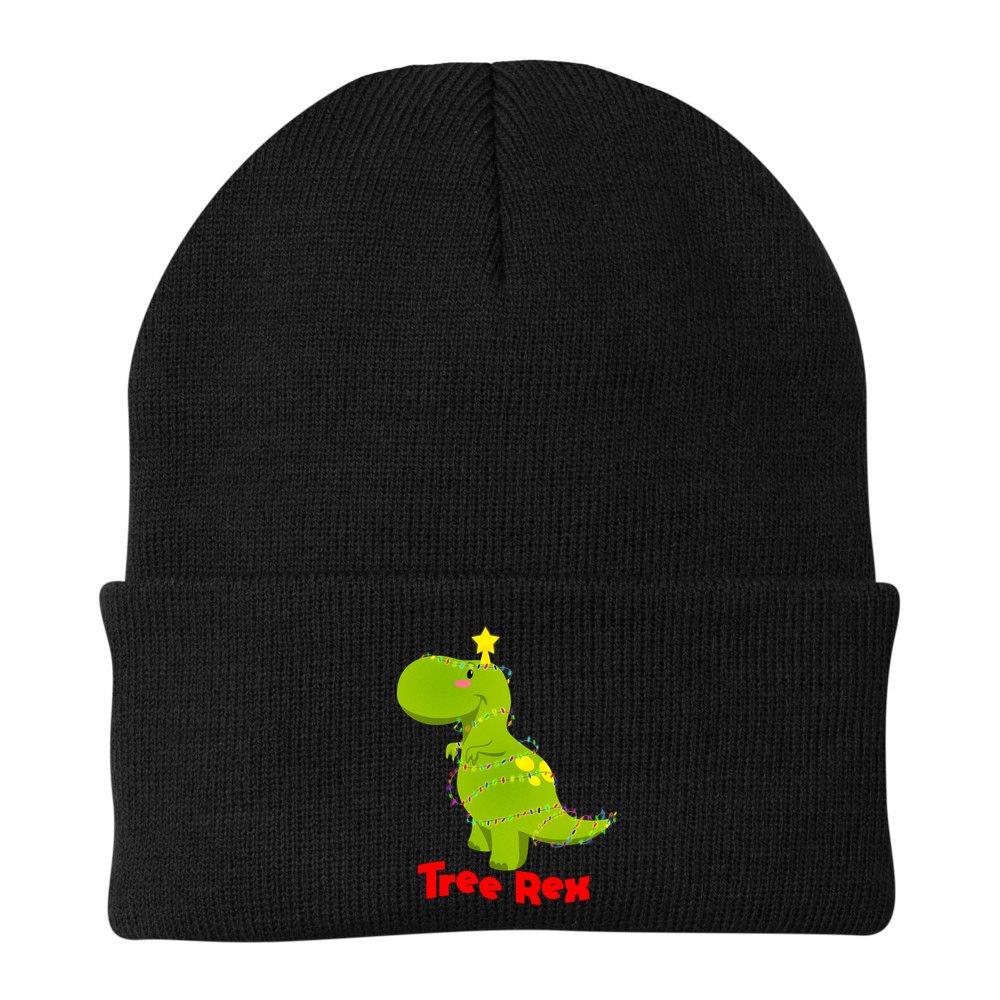 Christmas Tree Rex Beanie