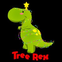 Christmas Tree Rex 16 in Basic Backpack