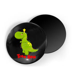 Christmas Tree Rex Magnet