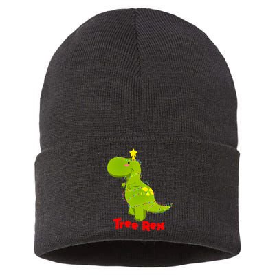 Christmas Tree Rex Sustainable Knit Beanie