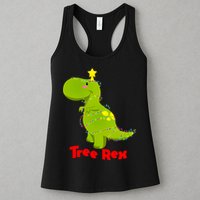 Christmas Tree Rex Womens Tank Top