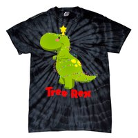 Christmas Tree Rex Tie-Dye T-Shirt