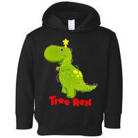 Christmas Tree Rex Toddler Hoodie