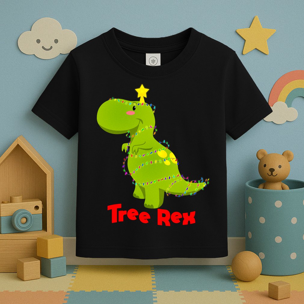 Christmas Tree Rex Toddler T-Shirt
