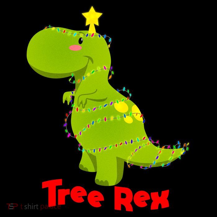 Christmas Tree Rex Visor