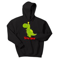 Christmas Tree Rex Kids Hoodie