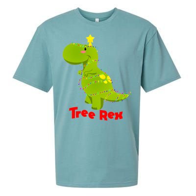 Christmas Tree Rex Sueded Cloud Jersey T-Shirt