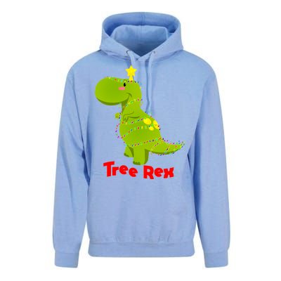 Christmas Tree Rex Unisex Surf Hoodie