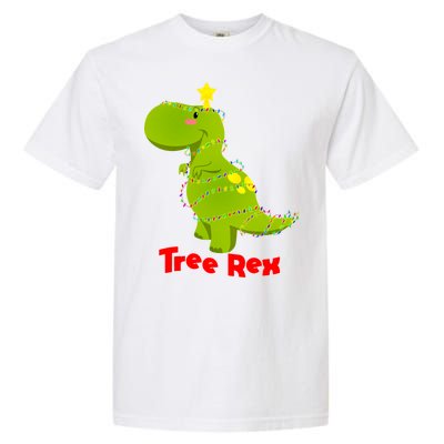 Christmas Tree Rex Garment-Dyed Heavyweight T-Shirt