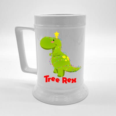 Christmas Tree Rex Beer Stein