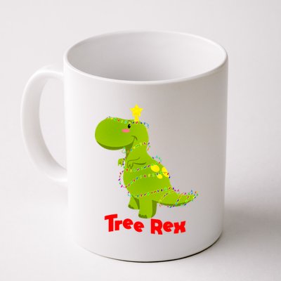 Christmas Tree Rex Coffee Mug