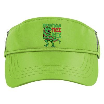 Christmas Tree Rex T-Rex Adult Drive Performance Visor